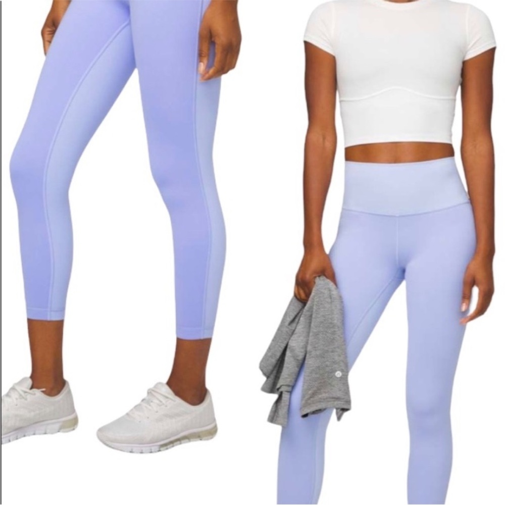 LULULEMON Wunder Under High-Rise Tight 25" Full-On Luxtreme Lavender Dusk Size 4